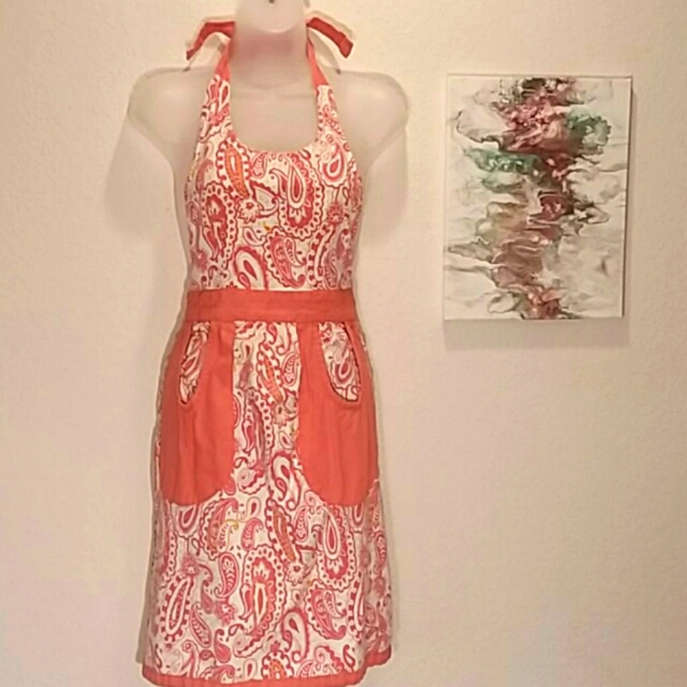 SALE! 3 for$20! Marsha Cutter Cute Apron w/Pockets